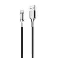Cygnett Charge and Sync Cable, Armored 2.0 USB-C to USB-A Cable, 3, Black (CY2681PCUSA)