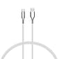 Cygnett Armored 2.0 USB-C to USB-A Charge and Sync Cable, 6', White (CY2698PCUSA)