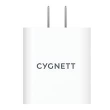 Cygnett PowerPlus 38-Watt Dual Port Wall Charger, White (CY3887POFLW)