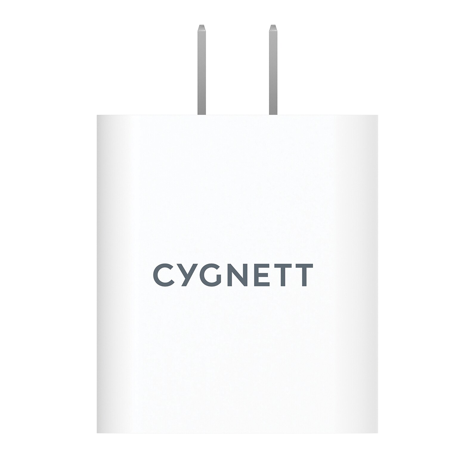 Cygnett PowerPlus 38-Watt Dual Port Wall Charger, White (CY3887POFLW)