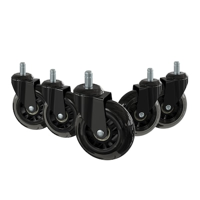 Flash Furniture 4.5" Office Chair Caster Wheels, 5/Pack (BLLBC800)