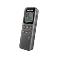 Philips VoiceTracer Digital Voice Recorder, 8GB, Black (DVT1120)