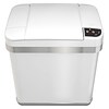 iTouchless Automatic Touchless Sensor Trash Can with Odor Filter and Fragrance – 2.5 Gallon - White