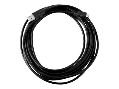 CODi 15' USB A to C Cable, Black (A01084)