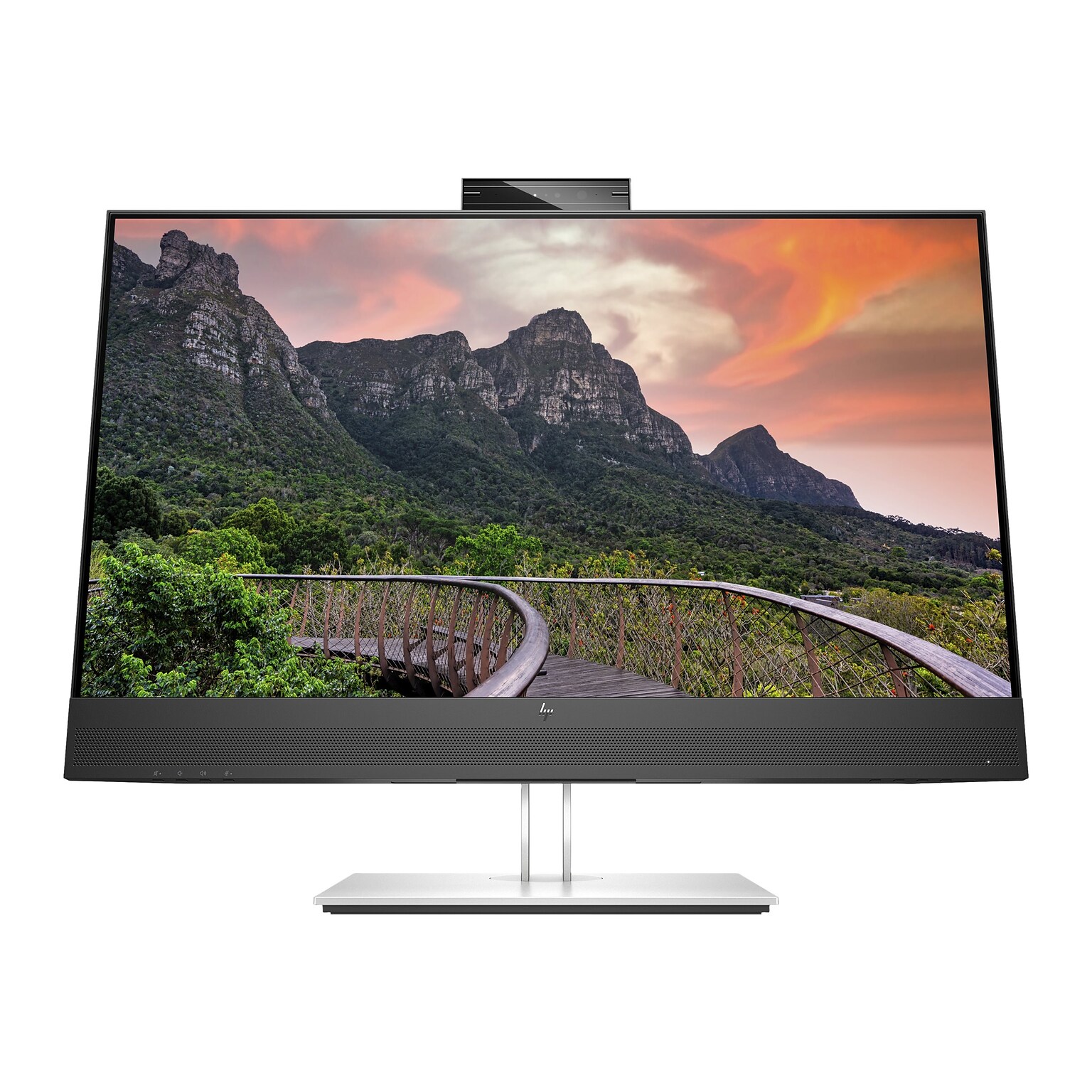 HP E27m G4 27 75 Hz LED Monitor with Webcam, Silver/Black (40Z29AA#ABA)