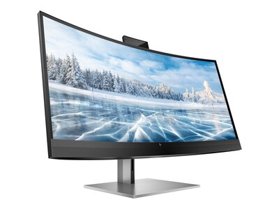 HP Z34c G3 34" Curved LED Monitor, Silver/Black (30A19AA#ABA)