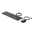 HP Desktop 320MK Keyboard and Mouse Combo, Black (9SR36UT#ABA)