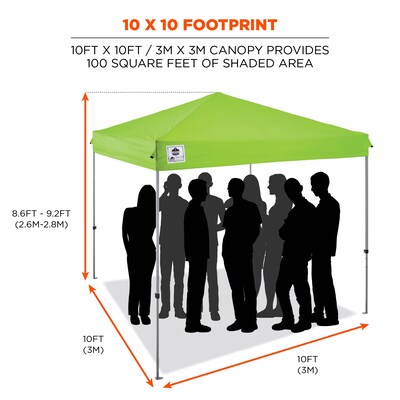 Ergodyne® SHAX® 6010 10 x 10 Lightweight Tent
