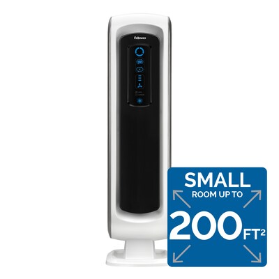 Fellowes AeraMax True HEPA Tower Air Purifier, White (9320601)