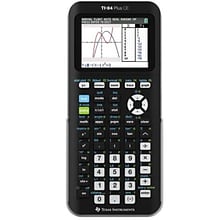 Texas Instruments TI-84 Plus CE 10-Digit Graphing Calculator, Black