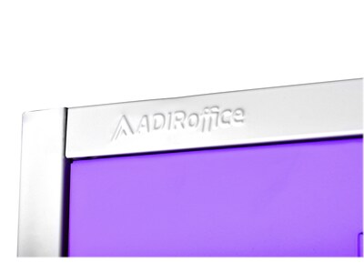 AdirOffice 72" 3-Tier Purple Storage Locker, 4/Pack (629-203-PUR-4PK)