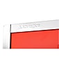 AdirOffice 72'' 6-Tier Key Lock Red Steel Storage Locker, 4/Pack (629-206-RED-4PK)