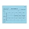 Numbered Optical RX Pads, Single Copy, Blue Paper, 10 Pads per Pack