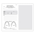 Numbered Dental Lab RX Pads, Single Copy, 25 Pads per Pack