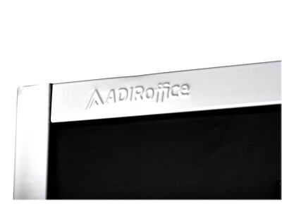 AdirOffice 72" 2-Tier Black Storage Locker, 4/Pack (629-202-BLK-4PK)