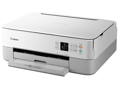 Canon PIXMA TS6420a Wireless Color Inkjet Printer, All-In-One, Print, Scan, Copy (TS6420A WHITE)