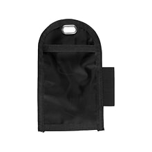 IDville ID Badge Holder with Pen Loop Accessory, Black, 10/Pack (41002BK)