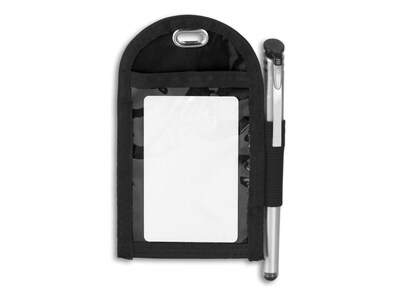 IDville ID Badge Holder, Black, 10/Pack (41002BK)