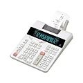 Casio (HR-300RC) 12-Digit Printing Calculator, White