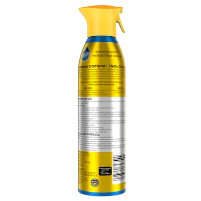 Pledge Clean It Antibacterial All-Purpose Cleaner, Fresh Citrus, 9.7 Oz. (652989)