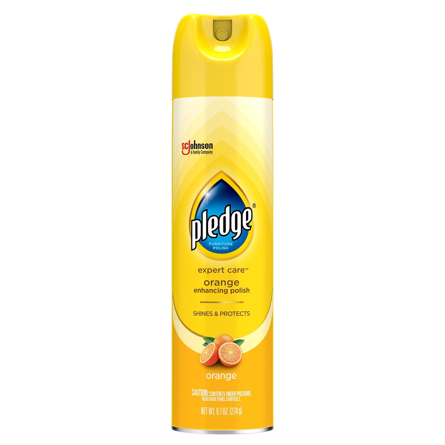 Pledge Beautify Furniture Polish, Orange, 9.7 Oz. (697834)