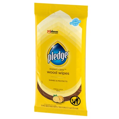 Pledge Beautify All-Purpose Cleaner, Lemon, 24/Pack (336297)
