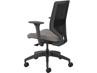 HON Solve Fabric/Mesh Swivel Task Chair, Willow/Black (HONHSLVTSPNN05)