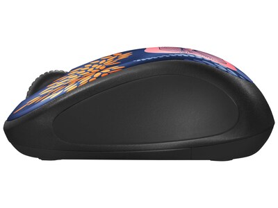 Logitech Design Collection Limited Edition Wireless Ambidextrous Optical USB Mouse, Forest Floral (910-006552)