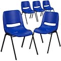 Flash Furniture HERCULES Series Plastic Kids Shell Stack Chair, Navy, 5 Pack (5RUT12NVYBK)