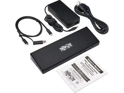 Tripp Lite Universal USB-C Docking Station for Laptops (U442-DOCK21-B)