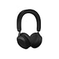 Jabra Evolve2 75 Active Noise Canceling Bluetooth Stereo Mobile On Ear Mobile Headset, USB-C, Black (27599-989-889)