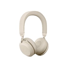 Jabra Evolve2 Active Noise Canceling Bluetooth Stereo Mobile On Ear Headset, Beige (27599-989-898)