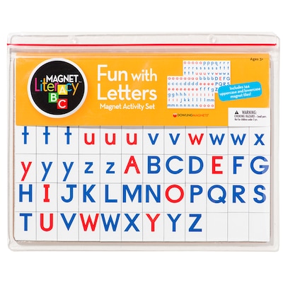 Dowling Magnets® Fun With Letters Magnets, 108/PK, 2 PK/BD