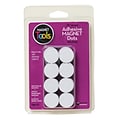 Dowling Magnets Magnet Dot with Adhesive Backing, 3/4, 100/Pack (DO-735007BN)