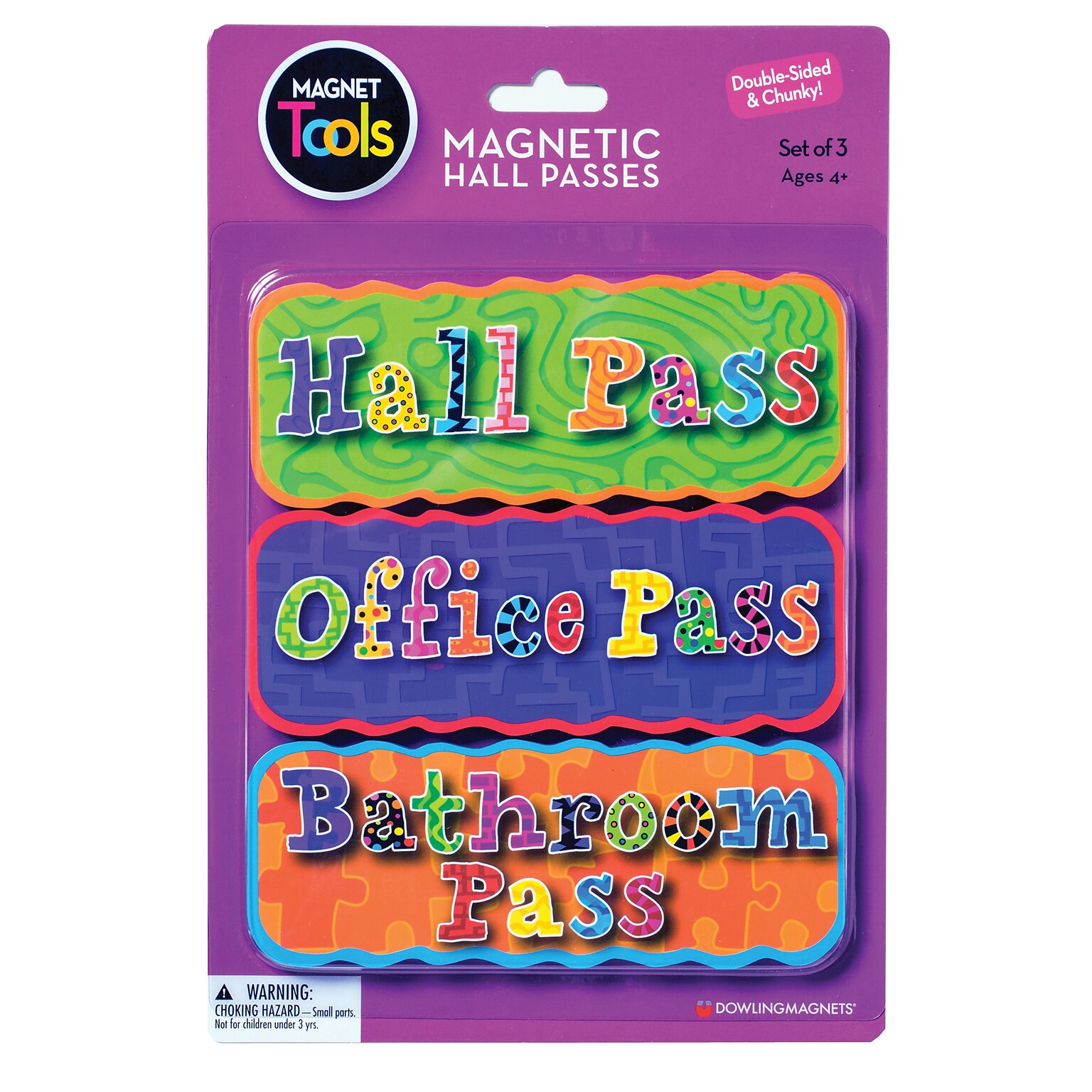 Magnetic Pass Set, 3/PK, 2 PK/BD