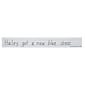 Dowling Magnets 24" x 3" Large Magnet Sentence Strips, White (DO-733020)