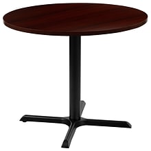Flash Furniture 36 Round Conference Table, Mahogany (GCMBLK15MHG)
