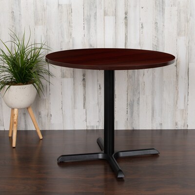 Flash Furniture 36" Round Conference Table, Mahogany (GCMBLK15MHG)