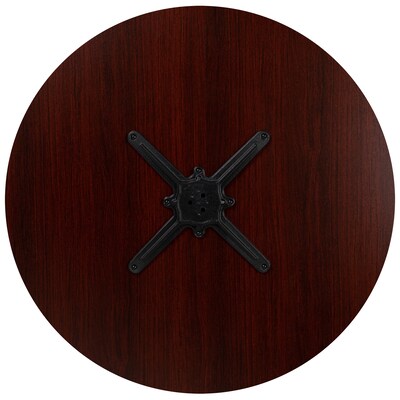Flash Furniture 36" Round Conference Table, Mahogany (GCMBLK15MHG)
