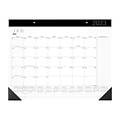 2023 AT-A-GLANCE Contemporary 21.75 x 17 Monthly Desk Pad Calendar, White/Black (SK24X-00-23)
