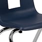 Flash Furniture Mickey Plastic Student Stack School Chair, Navy (ADVSSC12NAVY)