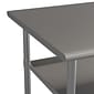 Flash Furniture Stainless Steel Worktable, 72" x 30" (NHWTGU3072)