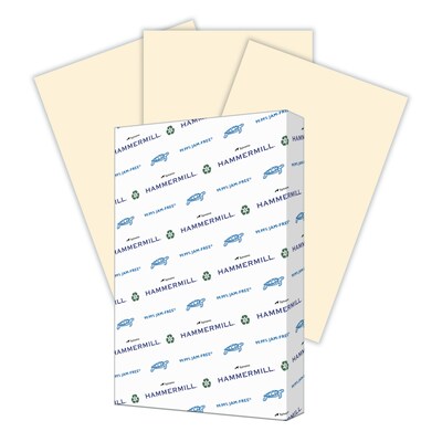 Hammermill Colors 30% Recycled 11 x 17 Color Copy Paper, 24 lbs., Ivory, 500/Ream (104414)