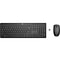 HP 230 Wireless Keyboard and Optical Mouse Combo, Jet Black (18H24AA#ABA)