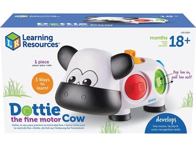 Learning Resources Dottie the Fine Motor Cow Learning Toy (LER9109)