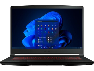 MSI Thin GF63 11UD-260 15.6 Laptop, Intel Core i7, 16GB Memory, 512GB SSD, Windows 11 (GF6311260)