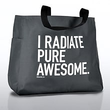 Baudville® Tote Bag, Exclamations - I Radiate Pure Awesome