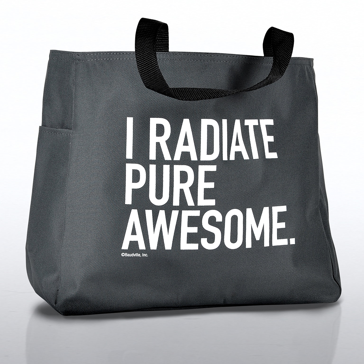 Baudville® Tote Bag, Exclamations - I Radiate Pure Awesome