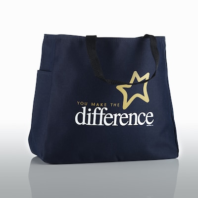 Baudville® Tote Bag, You Make the Difference