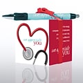 Baudville® Sticky Note Cube W/ Pen Set, Stethoscope We Appreciate You